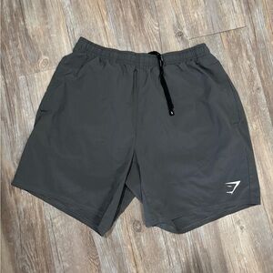 Gymshark Charcoal Athletic Shorts